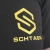 Футболка мужская идеальная черная Schtaer